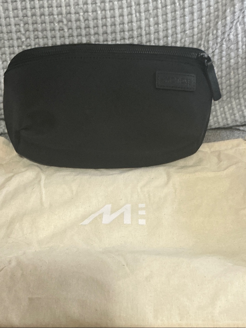 Monos Metro Sling Bag in Carbon Black nylon - NWOT